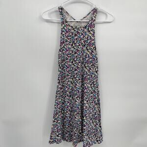 American Eagle Outfitters Racerback Skater Dress Floral Print size Small